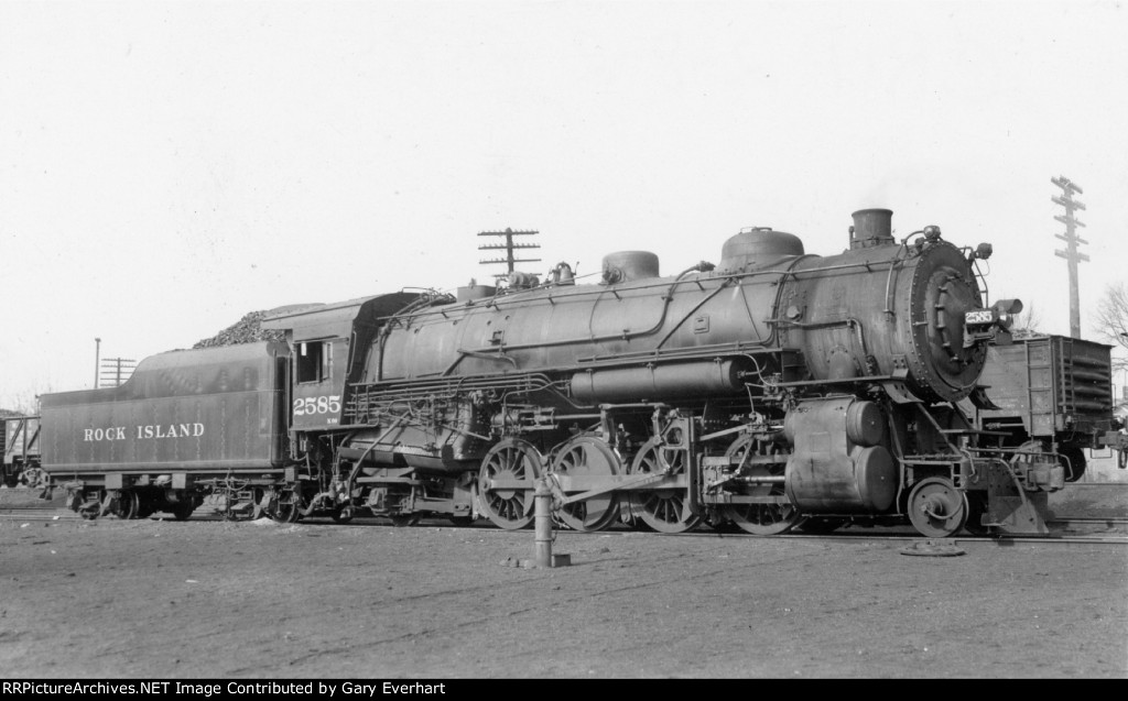 CRIP 2-8-2 #2585 - Chicago, Rock Island & Pacific